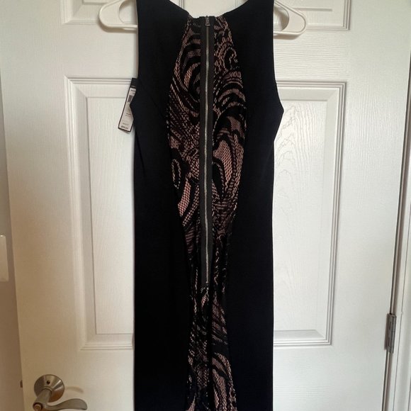 BCBGMaxAzria Leona Black Lace Dress Size Small - Picture 4 of 10